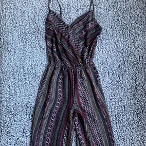 Thin Strap Wide Leg Jumpsuit